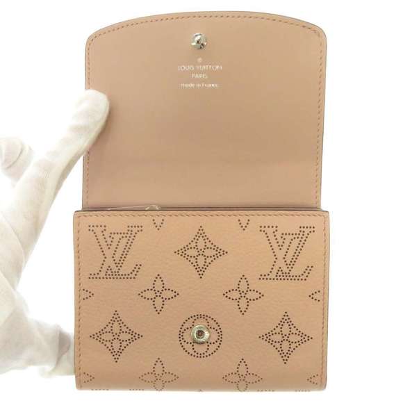 Louis Vuitton Wallet Monogram Mahina Portefeuille Iris Compact Vuitton Tri-fold - Picture 5 of 7